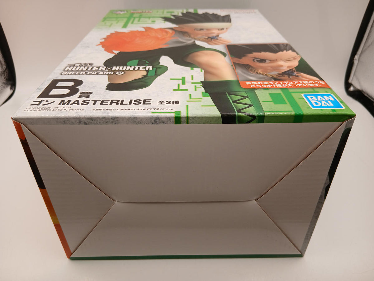 BANDAI Ichiban Kuji HUNTER×HUNTER GREED ISLAN B Prize Gon MASTERLISE Gensuru Battle Edition