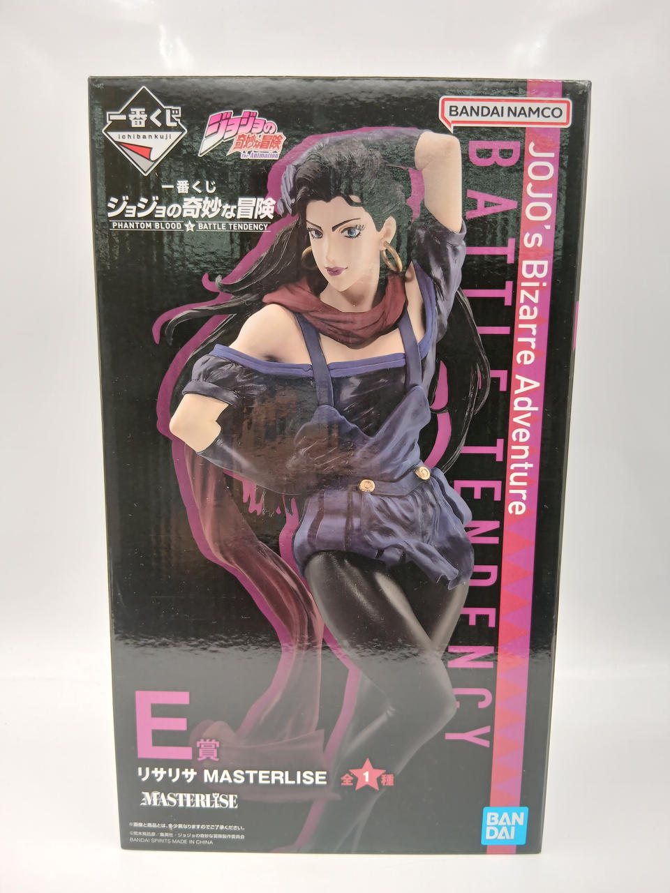 BANDAI Ichiban Kuji JoJo's Bizarre Adventure PHANTOM BLOOD & Prize E Lisa MASTERLISE