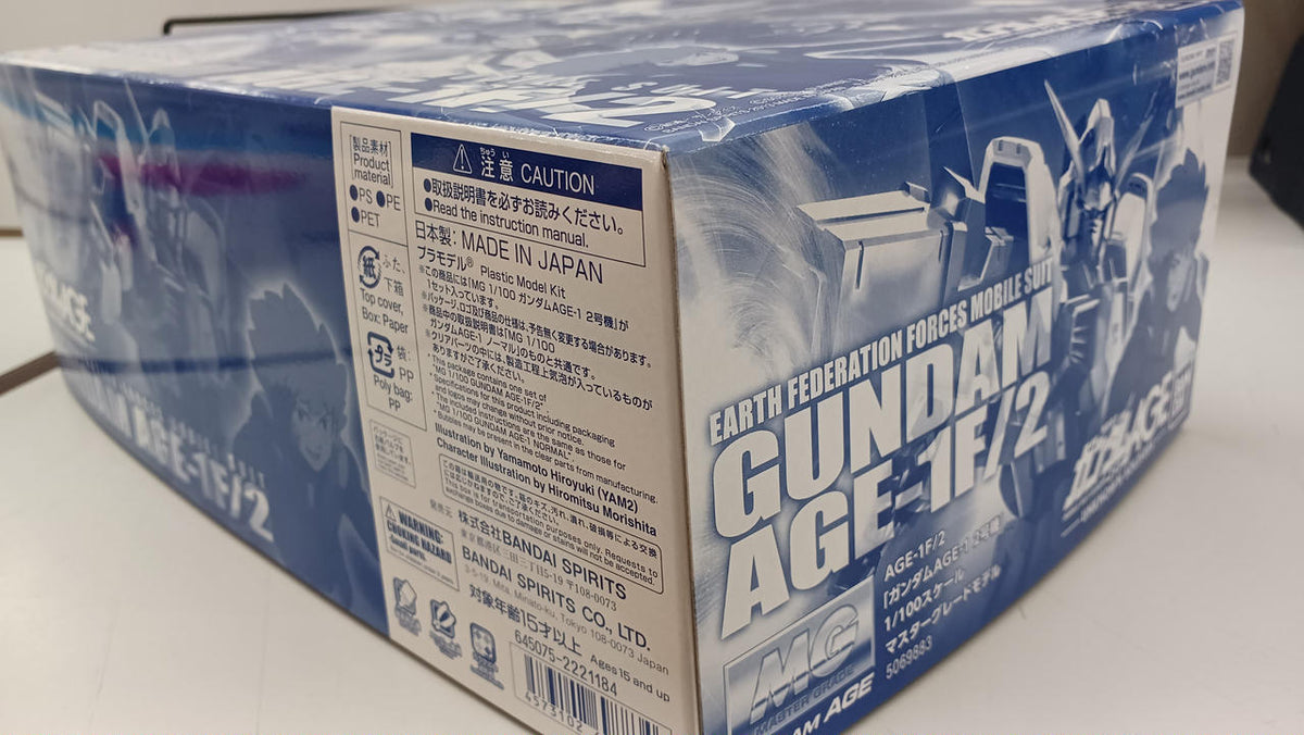 Bandai Mobile Suit Gundam AGE MG Gundam AGE-12 - Banzai Thrifting | BanzaiHobby