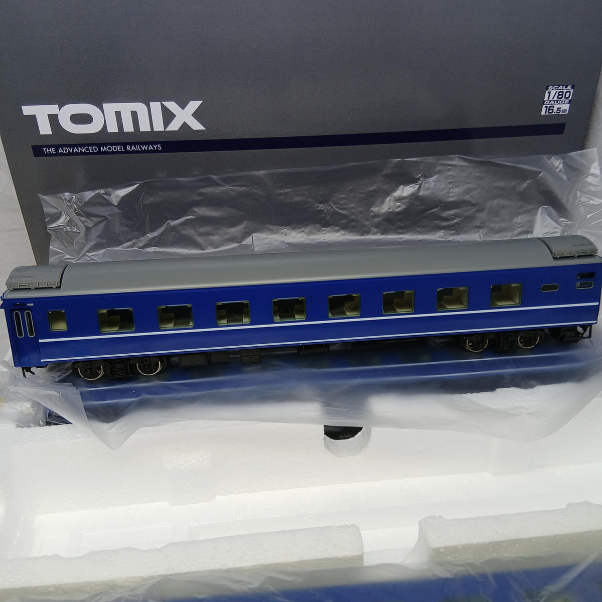 TOMIX JNR 14 Series 14 Series Limited Express Sleeper Passenger Car Basic Set HO-9117 - Banzai Thrifting | BanzaiHobby