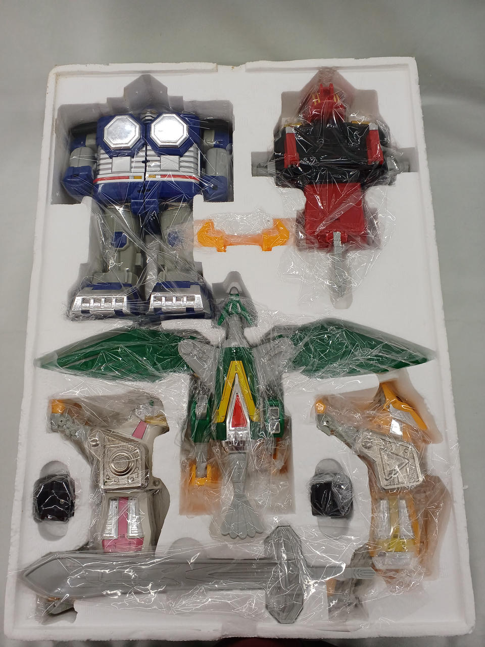 BANDAI Seijuu Sentai Gingaman DX Chogokin Seijuu Combination Gingai-Oh - Banzai Thrifting | BanzaiHobby