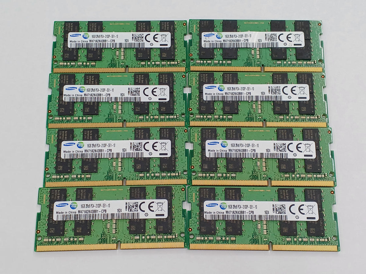 SAMSUNG Laptop Memory DDR4-2133/16GB/Set of 8 M471A2K43BB1-CPB - Banzai Thrifting | BanzaiHobby