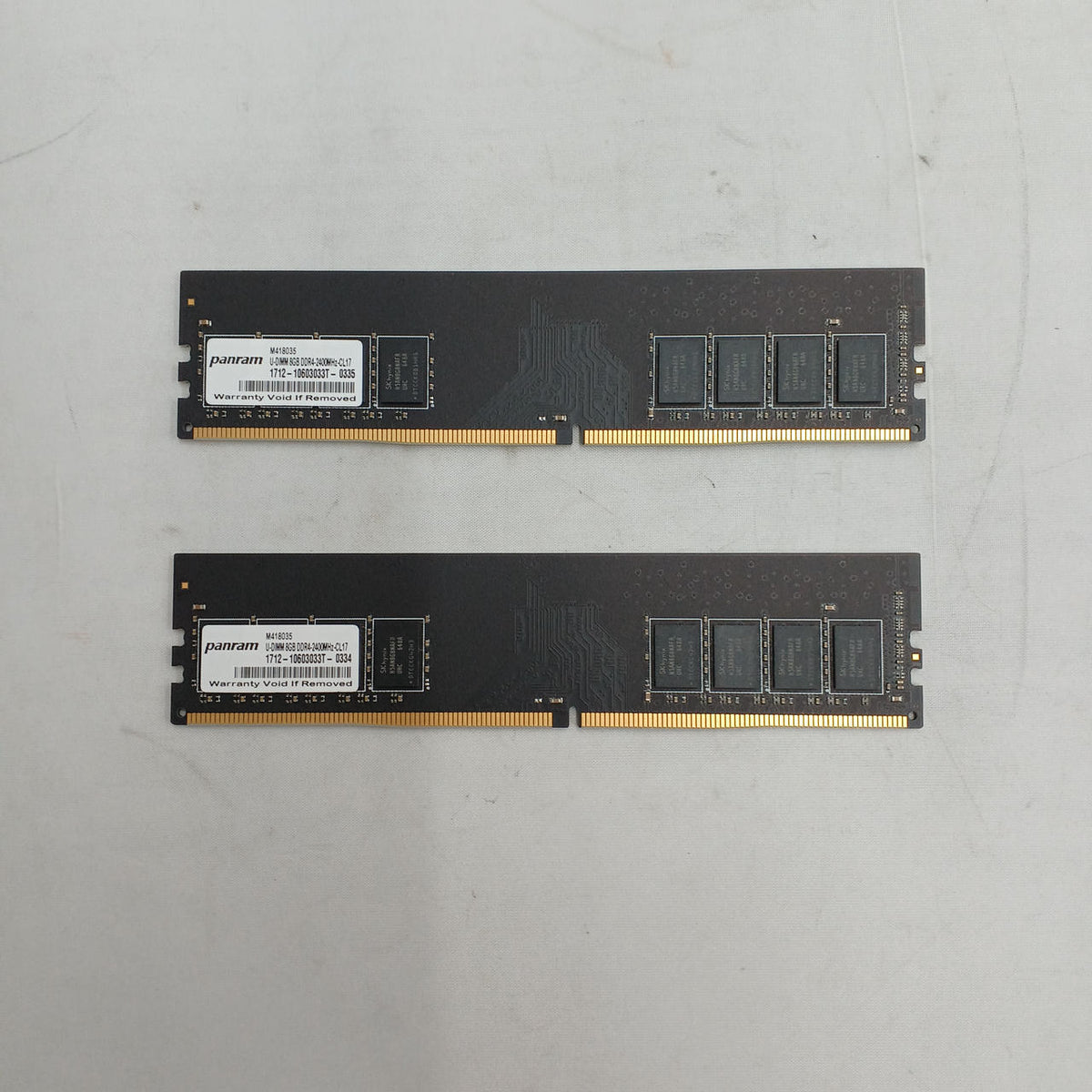 PANRAM DDR4 Memory D4U2400PS-8GC17 - Banzai Thrifting | BanzaiHobby