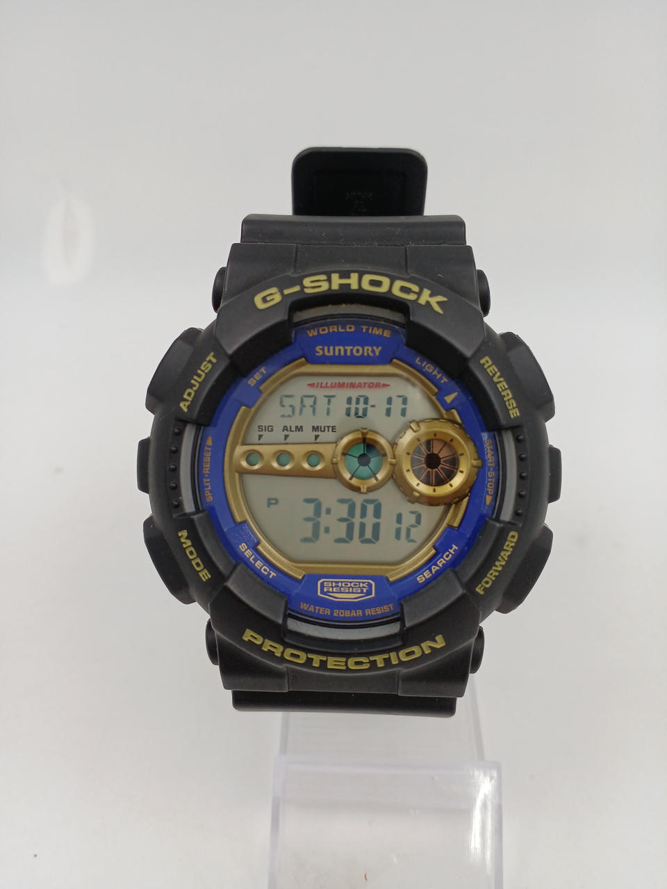 CASIO G-SHOCK Quartz Digital Wristwatch GD-100-SUNTORY - Banzai Thrifting | BanzaiHobby