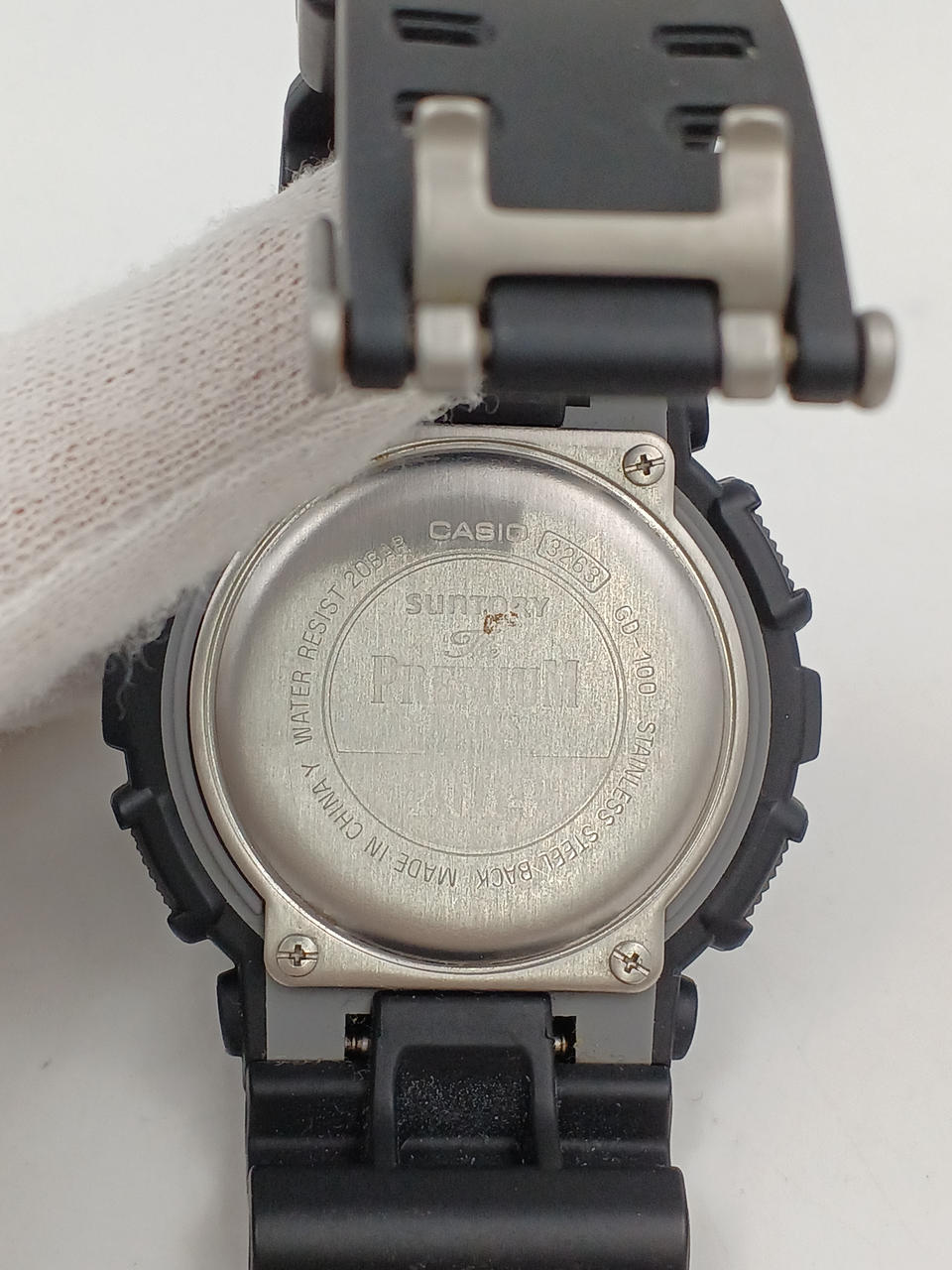 CASIO G-SHOCK Quartz Digital Wristwatch GD-100-SUNTORY - Banzai Thrifting | BanzaiHobby