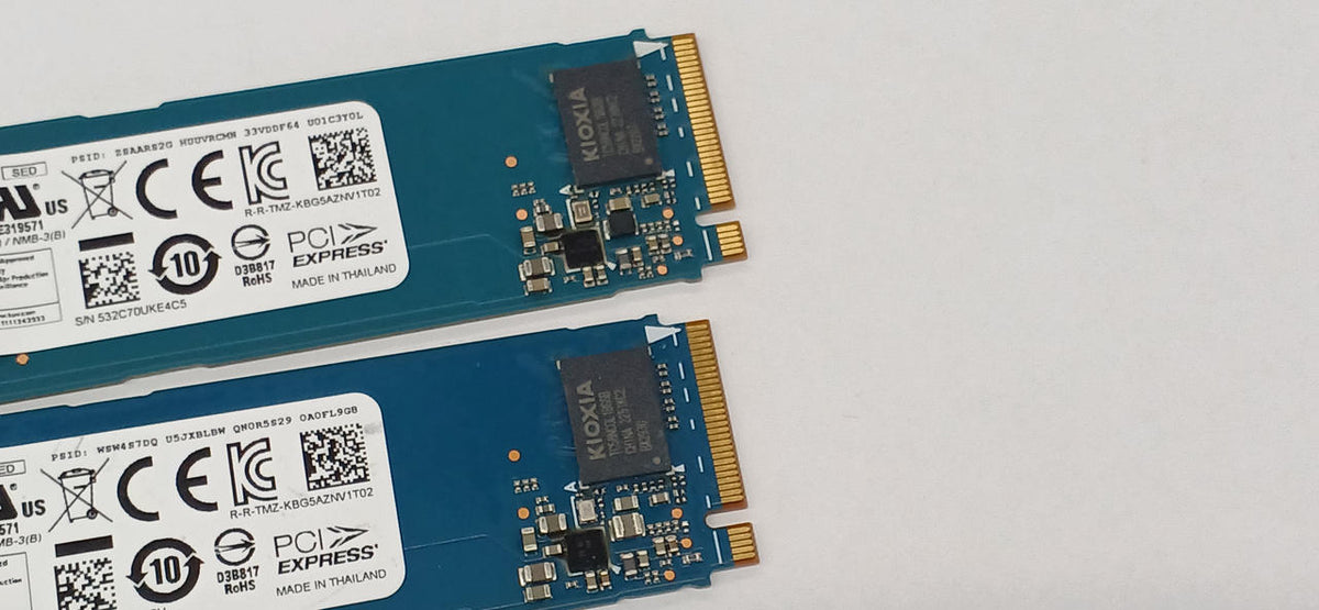 KIOXIA M.2 NVME 512GB 2-Disc Set KBG5AZNV512G - Banzai Thrifting | BanzaiHobby