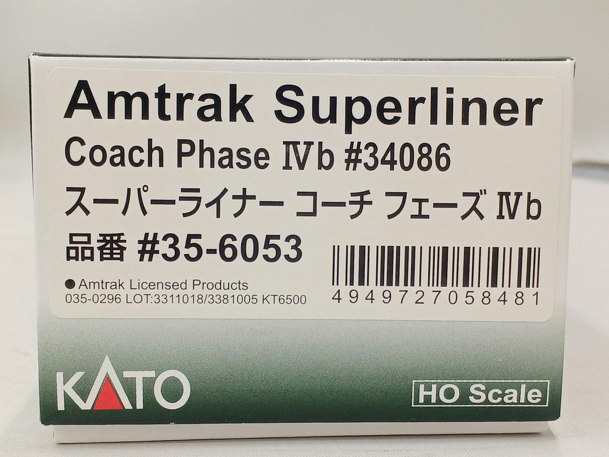 KATO HO Gauge #35-6053 Superliner Coach Phase IV.B - Banzai Thrifting | BanzaiHobby