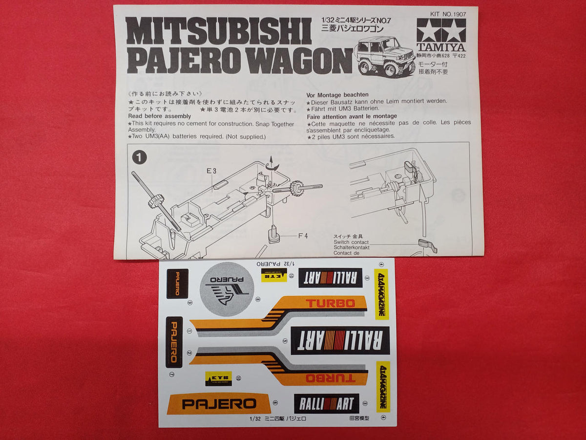 Tamiya Mitsubishi Pajero Wagon 1907 - Banzai Thrifting | BanzaiHobby