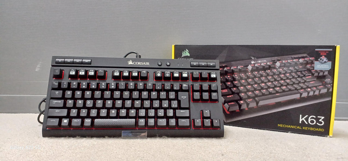 CORSAIR Gaming Keyboard K63 - Banzai Thrifting | BanzaiHobby