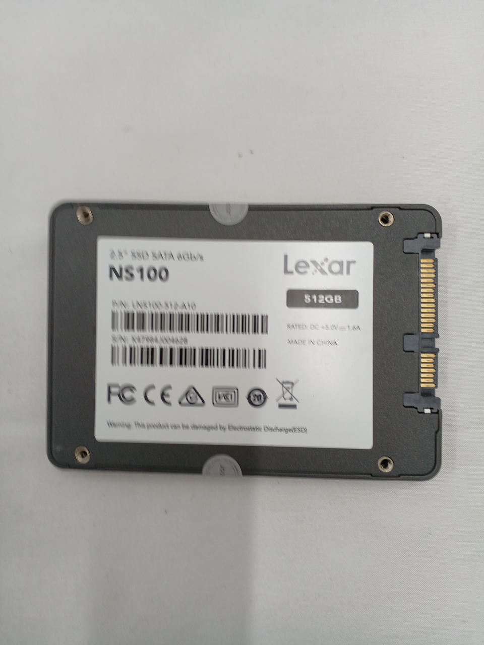 LEXAR MEDIA SSD 512GB LNS100-512-A10 - Banzai Thrifting | BanzaiHobby
