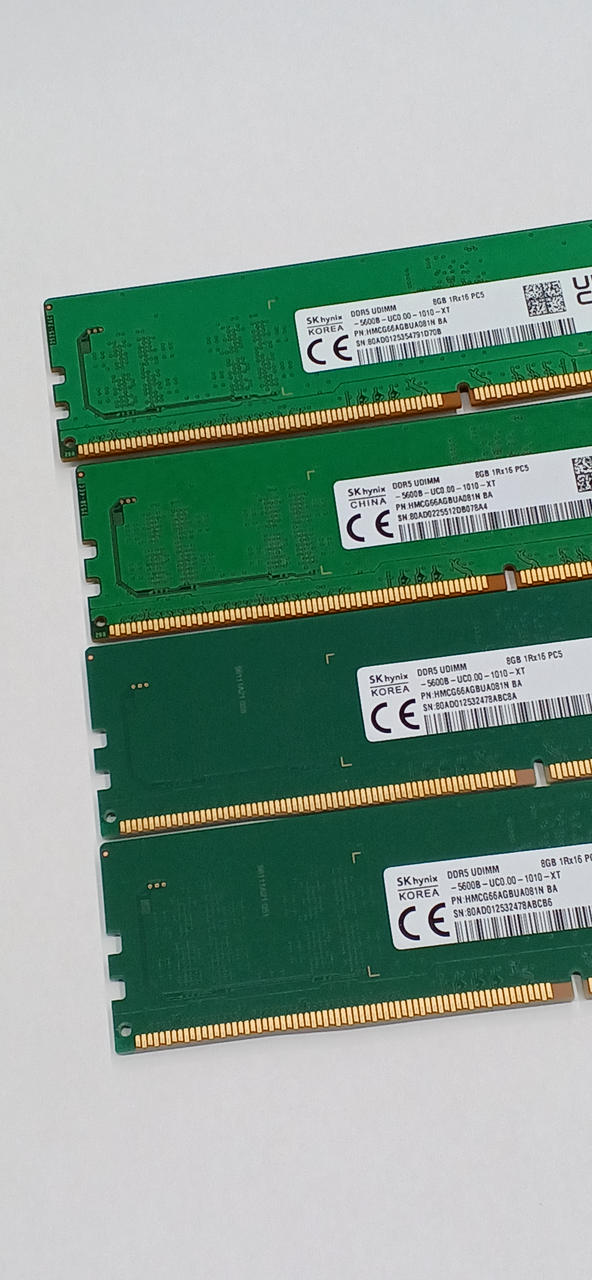 SK HYNIX DDR5 8GB 4-Piece Set for Desktop HMCG66AGBUA081N BA - Banzai Thrifting | BanzaiHobby