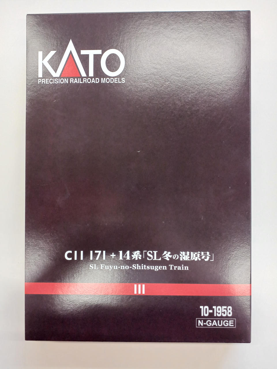 KATO N Gauge 10-1958 SL Winter Wetlands Ship - Banzai Thrifting | BanzaiHobby