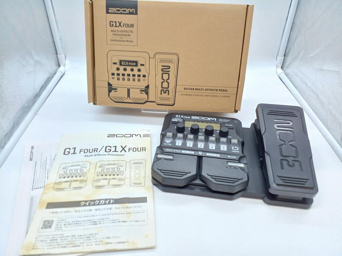 ZOOM Multi-Effects G1X FOUR - Banzai Thrifting | BanzaiHobby