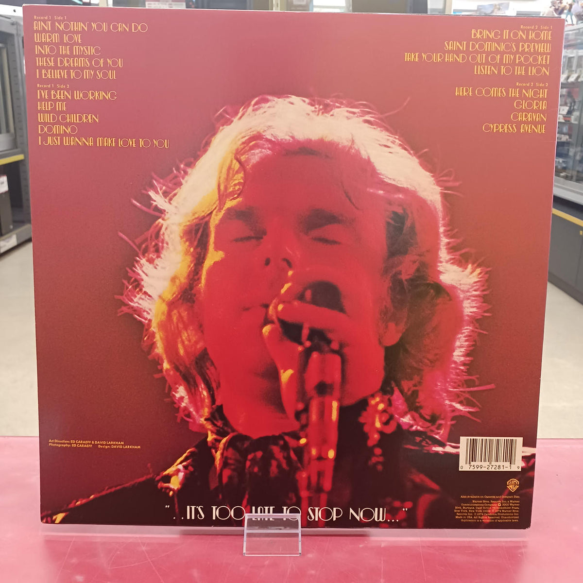 WARNER BROS. RECORDS VAN MORRISON / IT'S TOO LATE VAN MORRISON / IT'S TOO LATE - Banzai Thrifting | BanzaiHobby