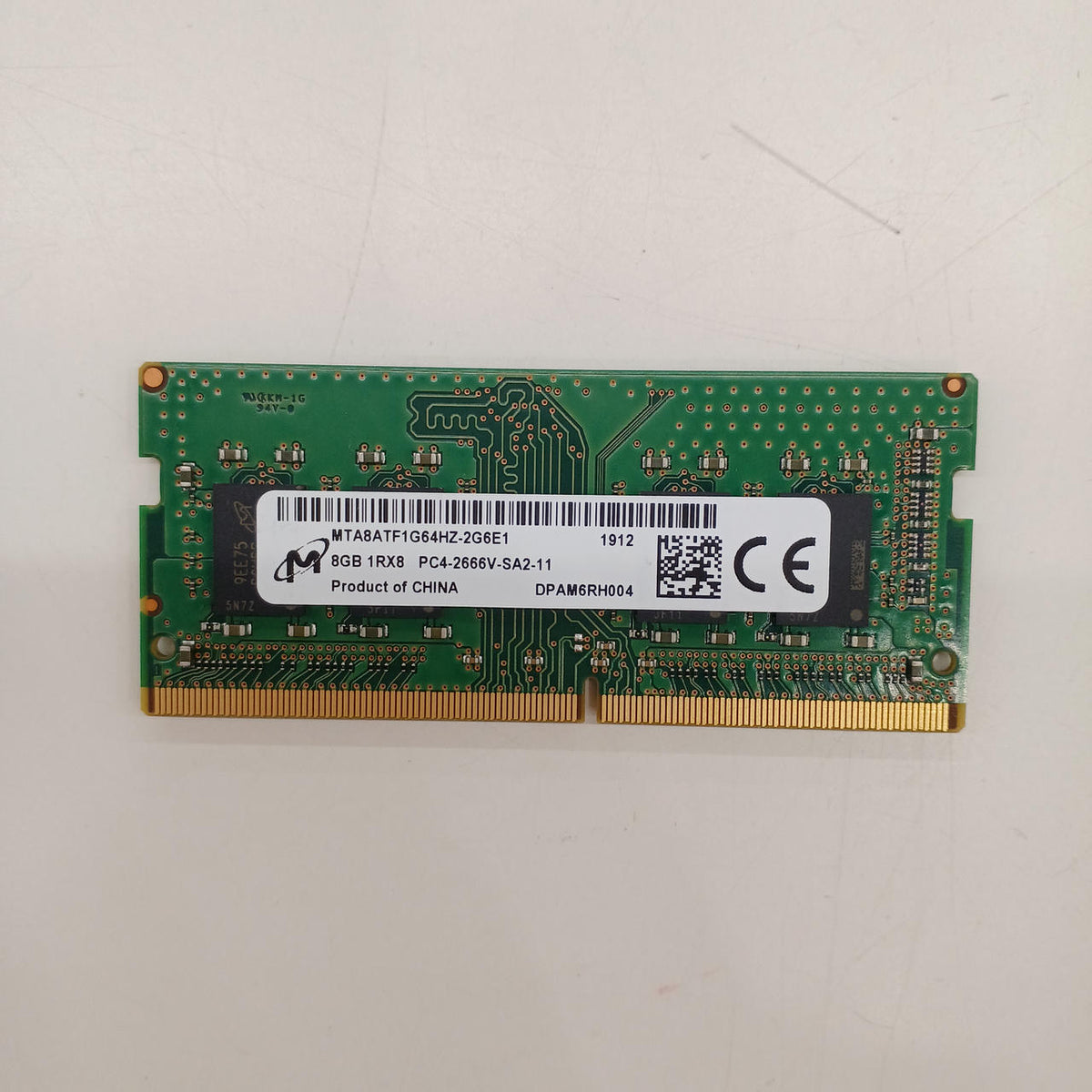 MICRON DDR4 Memory MTA8ATF1G64HZ-2G6E1 - Banzai Thrifting | BanzaiHobby