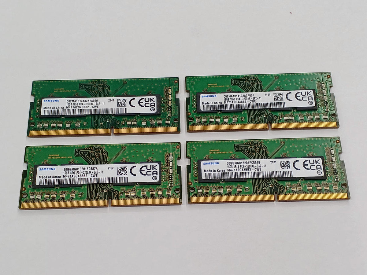 SAMSUNG PC4-25600 (DDR4-3200) 16GB / 4 Disks M471A2G43BB2 - Banzai Thrifting | BanzaiHobby