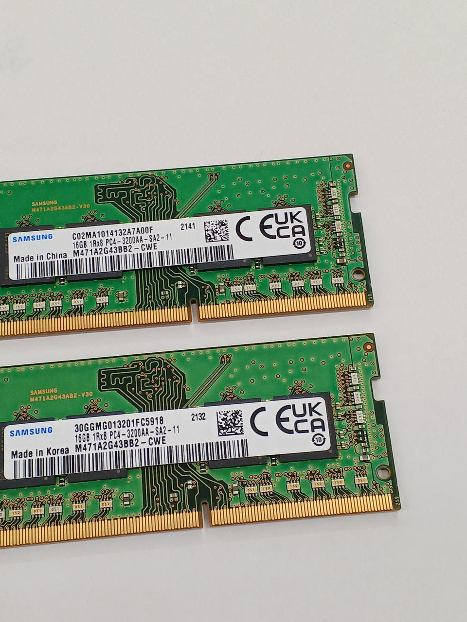SAMSUNG PC4-25600 (DDR4-3200) 16GB / 4 Disks M471A2G43BB2 - Banzai Thrifting | BanzaiHobby