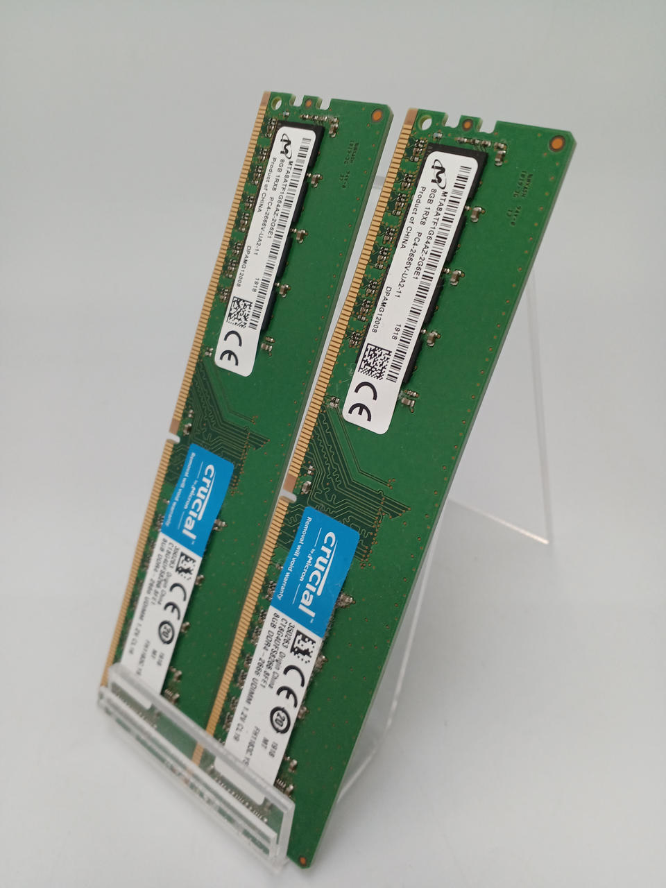 CRUCIAL DDR4 RAM 8GB×2 MTA8ATF1G64AZ-2G6E1 - Banzai Thrifting | BanzaiHobby