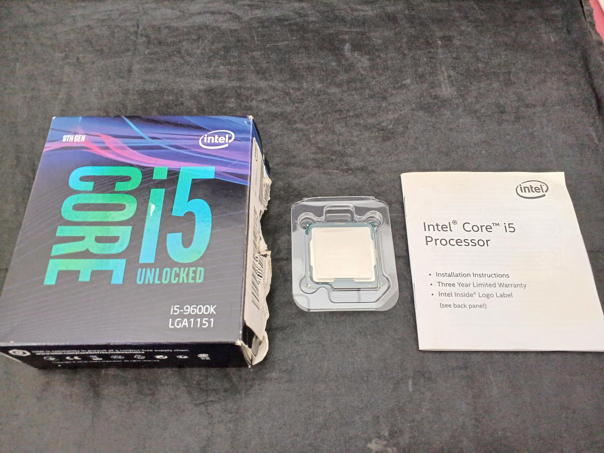INTEL CPU CORE I5-9600K - Banzai Thrifting | BanzaiHobby
