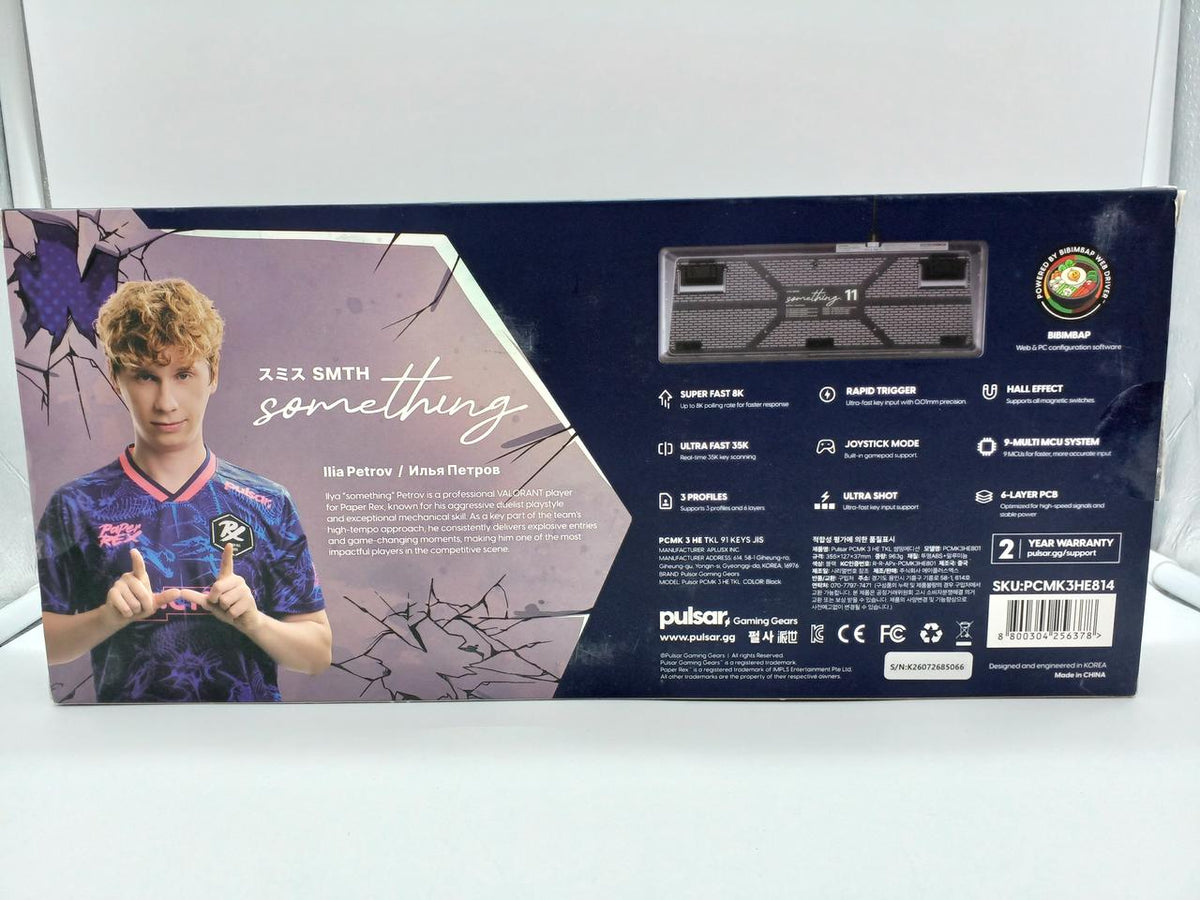 PULSAR Gaming Keyboard PCMK3HETKL SMTH - Banzai Thrifting | BanzaiHobby