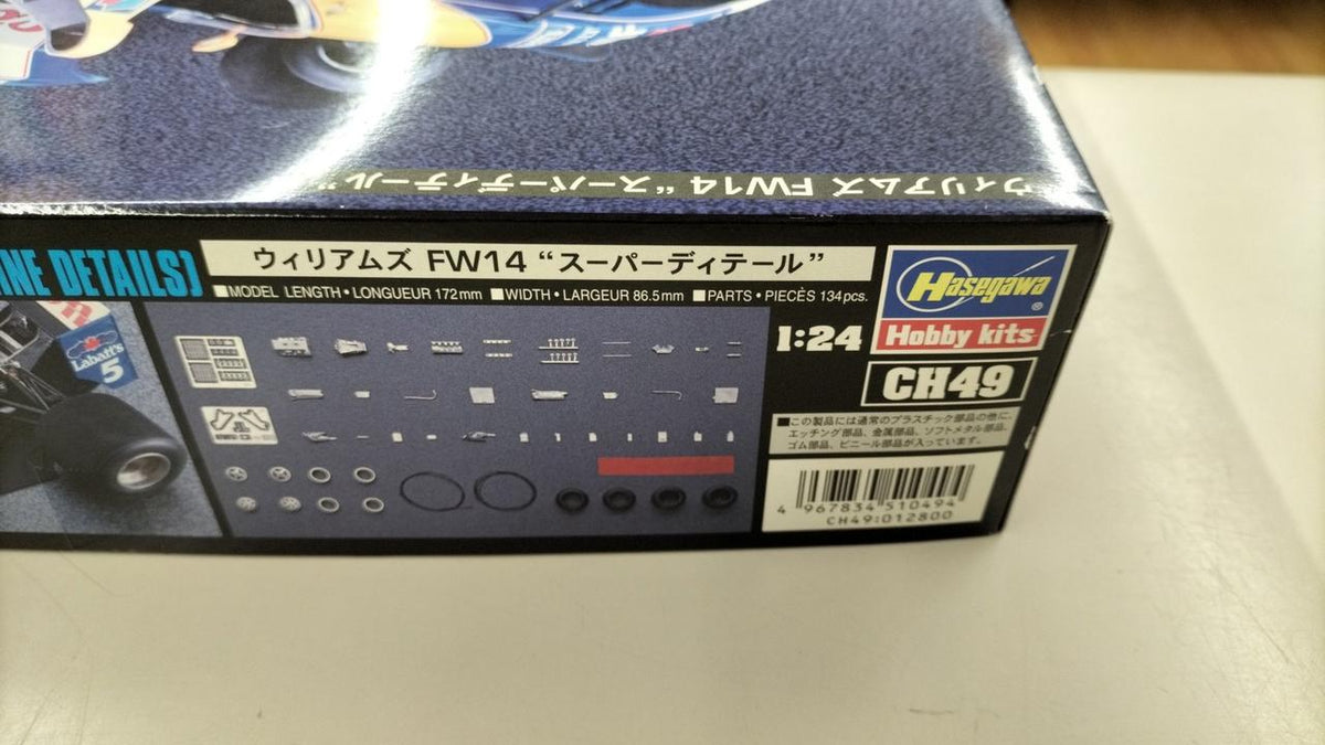 Hasegawa 1/24 Williams FW14 - Banzai Thrifting | BanzaiHobby