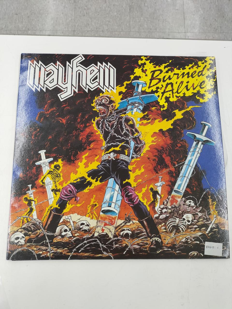 MAYHEM Record: BURNED ALIVE