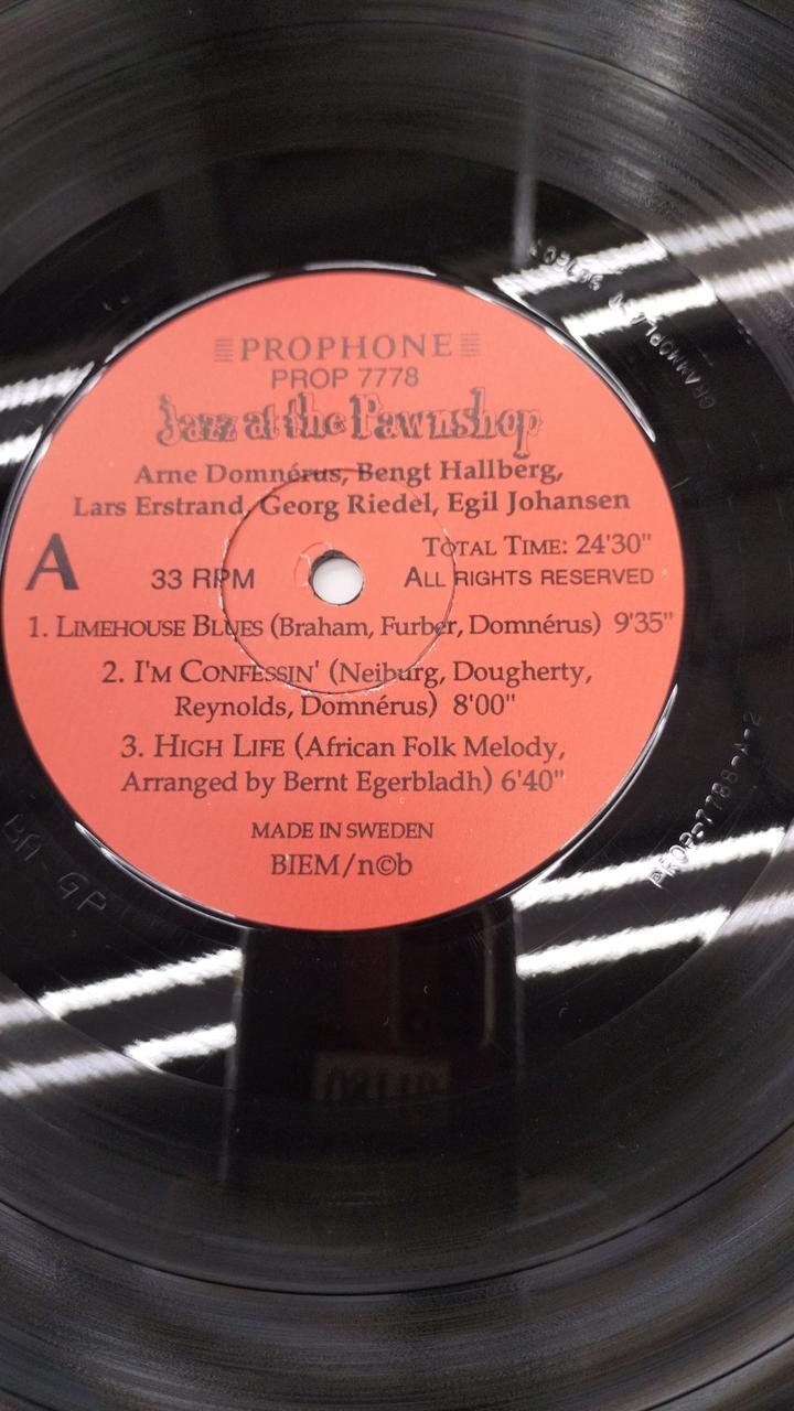 PROPHONE 2-LP Set JAZZ AT THE PAWMSHOP PROP 7778-79