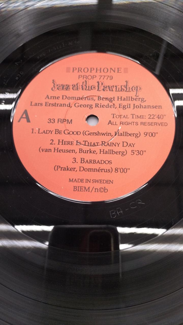 PROPHONE 2-LP Set JAZZ AT THE PAWMSHOP PROP 7778-79