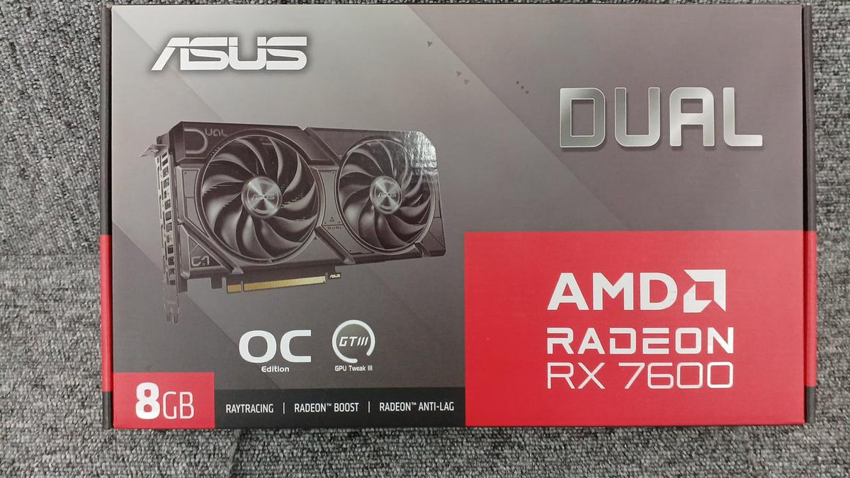 ASUS Unopened Graphics Card DUAL-RX7600-O8G-EVO
