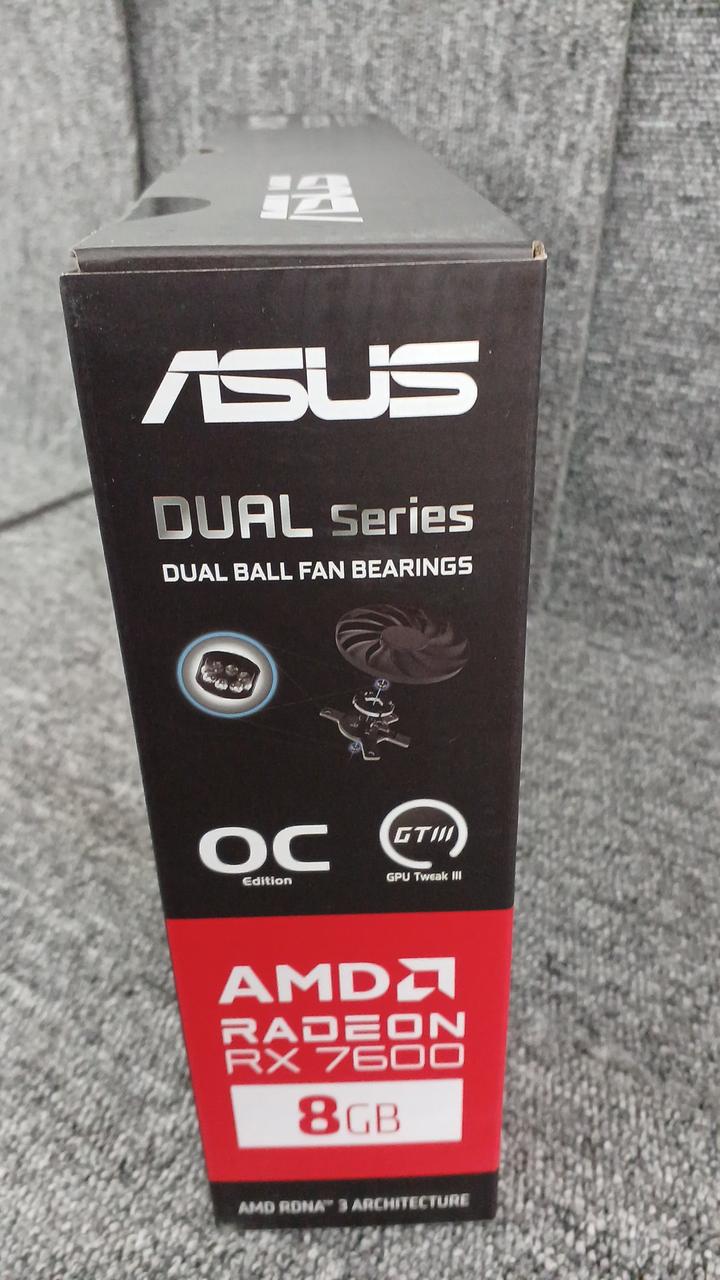 ASUS Unopened Graphics Card DUAL-RX7600-O8G-EVO