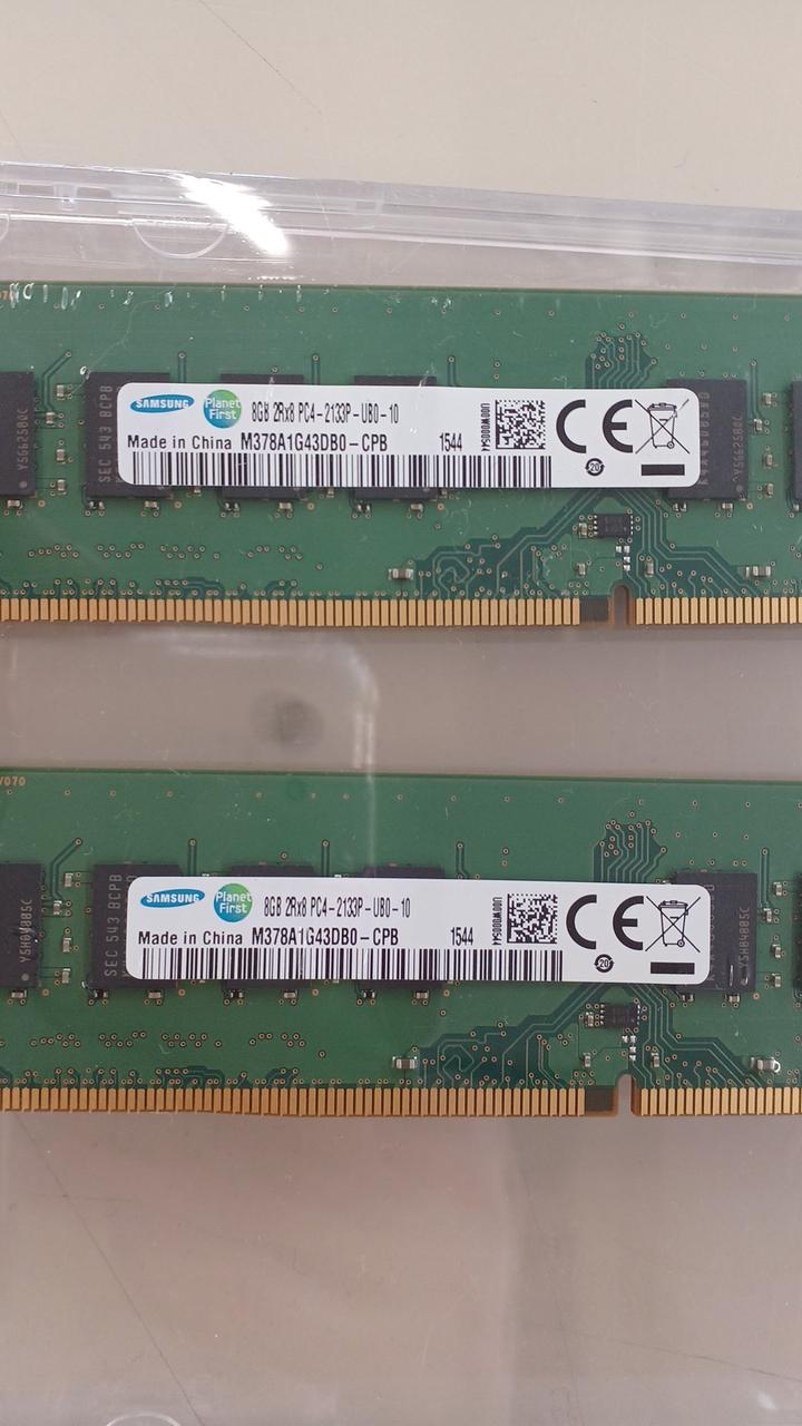 SAMSUNG DDR4 M378A1K43DB0-CPB 16GB(8GB×2)