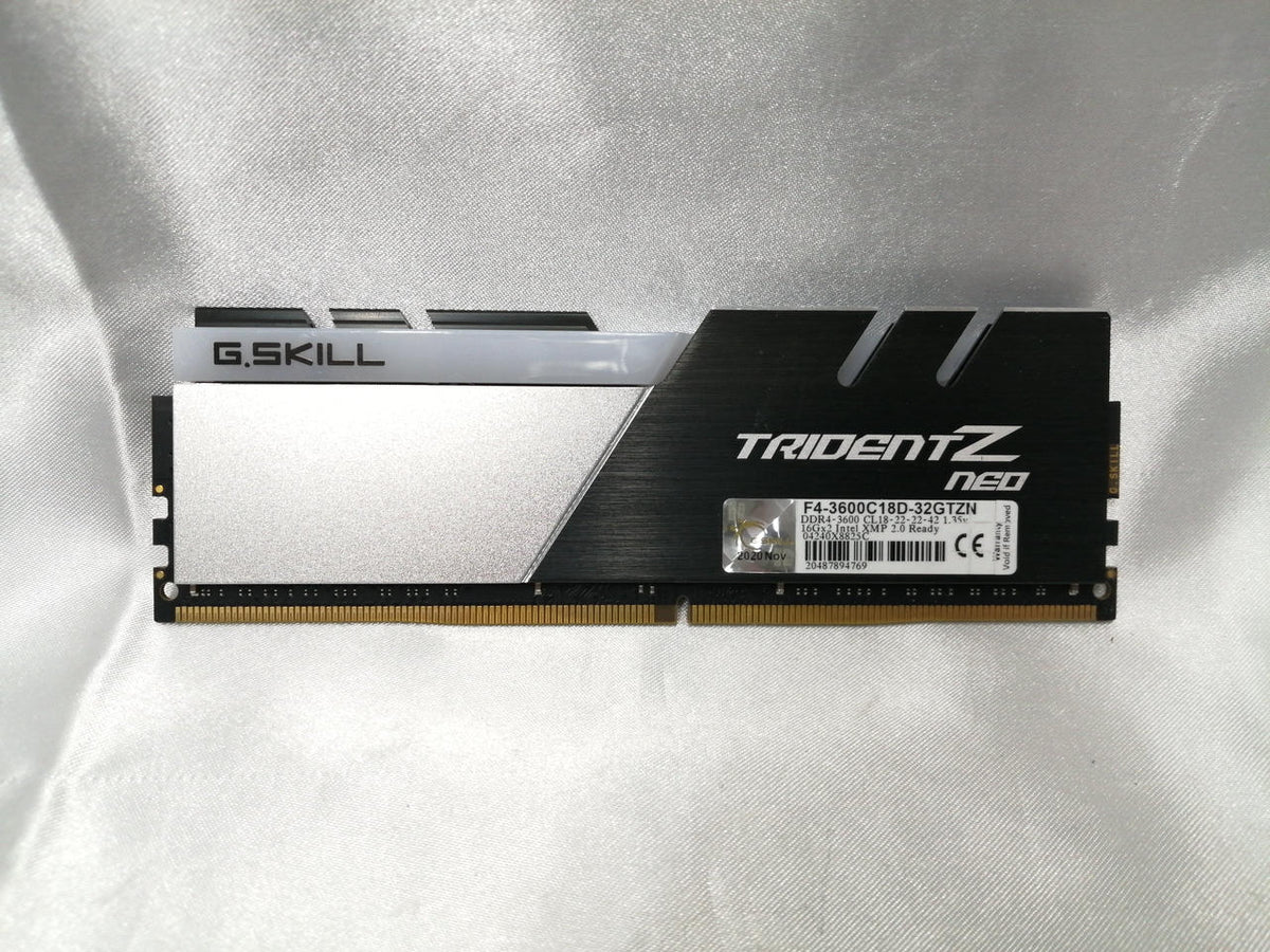 G.SKILL Memory: F4-3600C18D-32GTZN