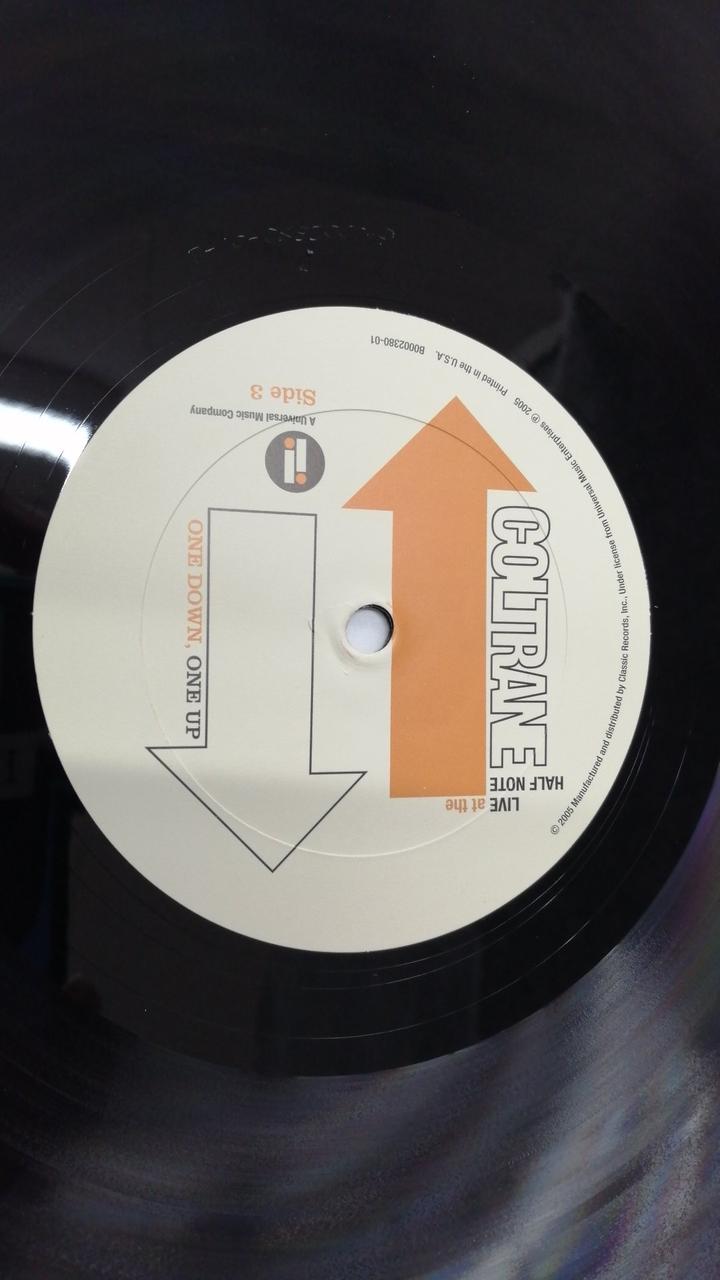 Universal Music ONE DOWN,ONE UP/JOHN COLRANE ONE DOWN,ONE UP/B0002380-01
