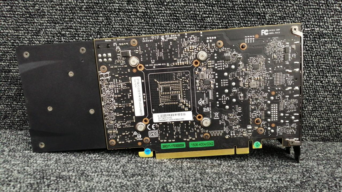 NVIDIA Graphics Board: GTX 1060