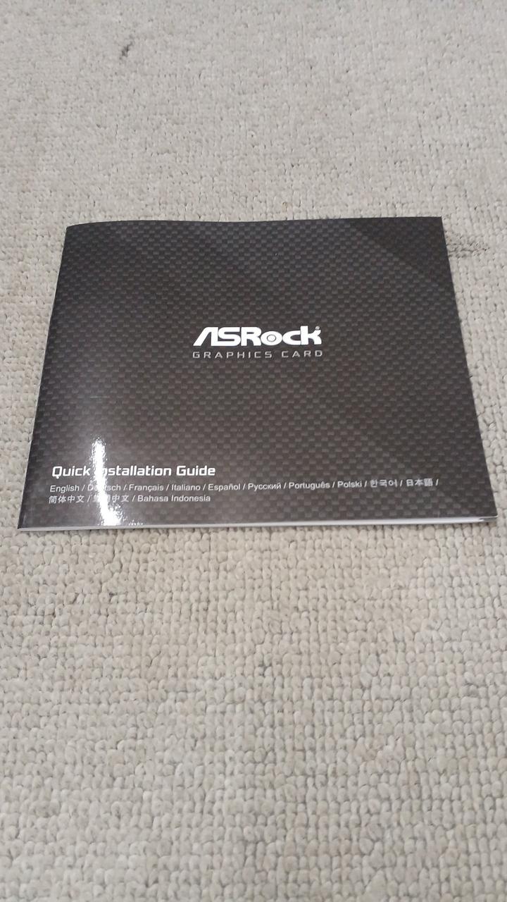 ASROCK Graphics Board RX7800XT PG 16GO