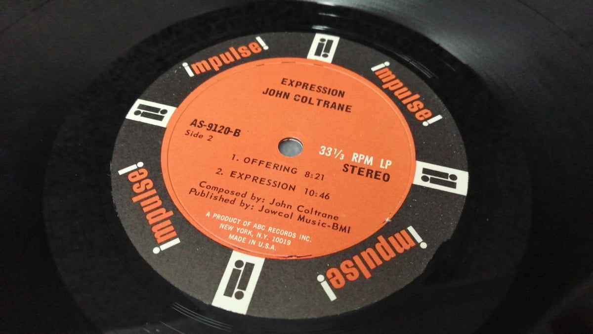 IMPULSE EXPRESSION/JOHN COLTRANE EXPRESSION/AS-9120