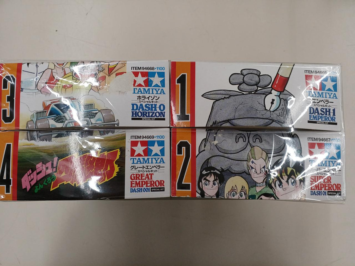 TAMIYA 1/32 Mini 4WD Set 1/32 Dash! 4WDRO Special Kit 1–4 Sets - Banzai Thrifting | BanzaiHobby