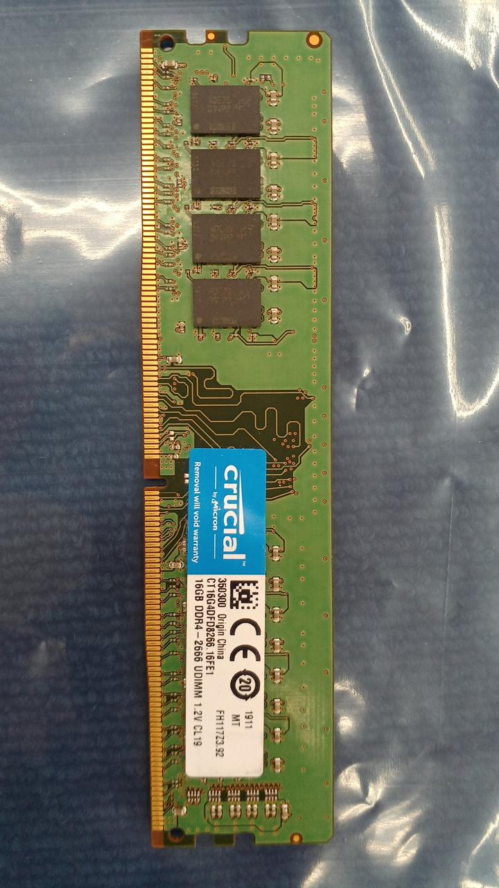 CRUCIAL DDR4 Desktop Memory CT16G4DFD8266.16FE1