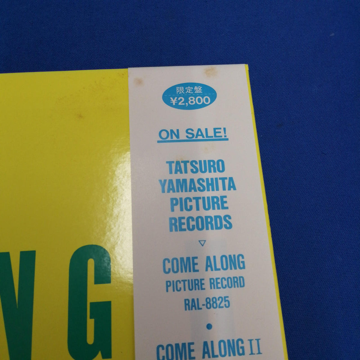 AIR Tatsuro Yamashita / COME ALONG II / LP Record RAL-8826
