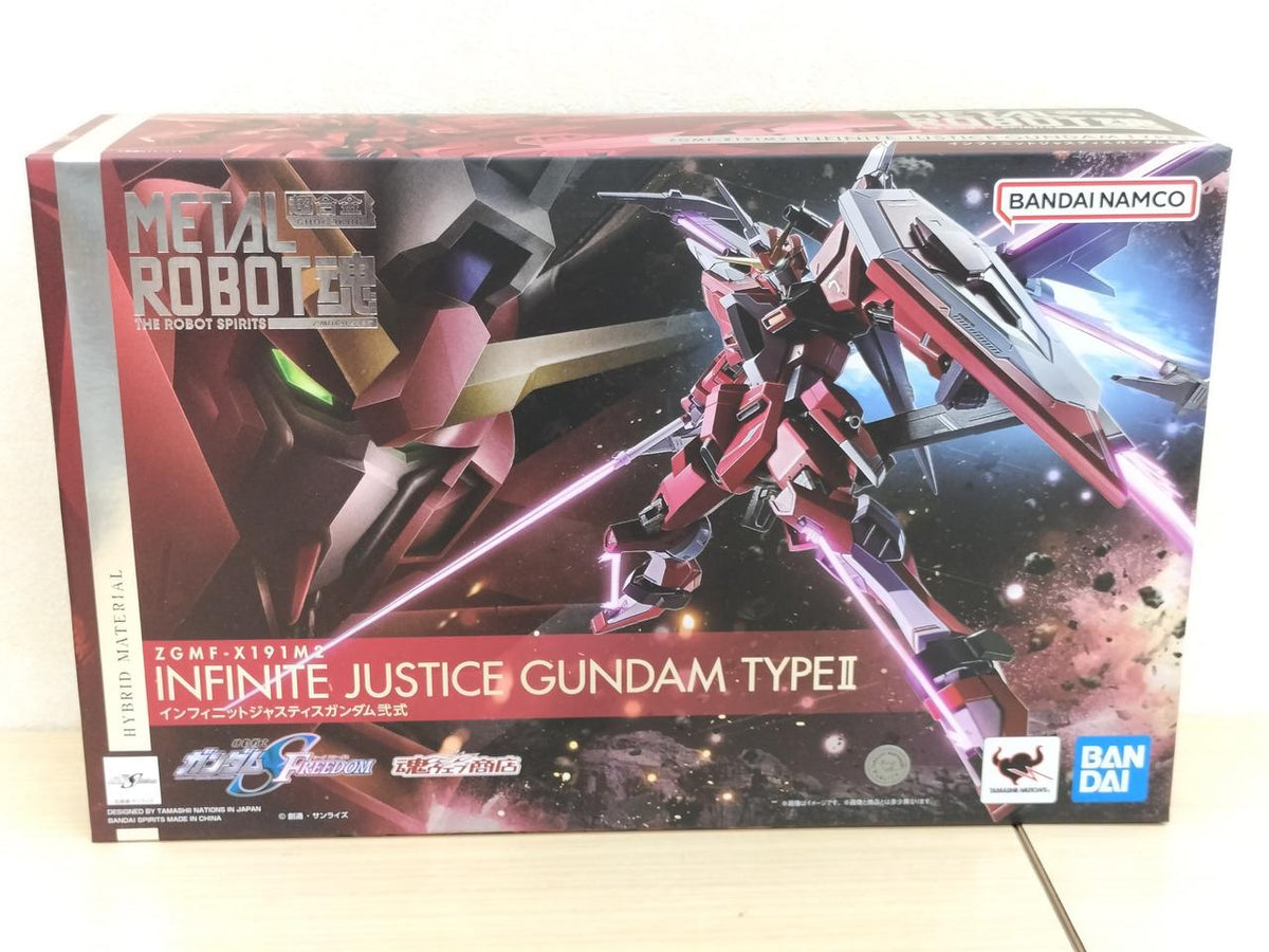 BANDAI Chogokin Metal Robot Soul Infinite Justice Gundam Type 2
