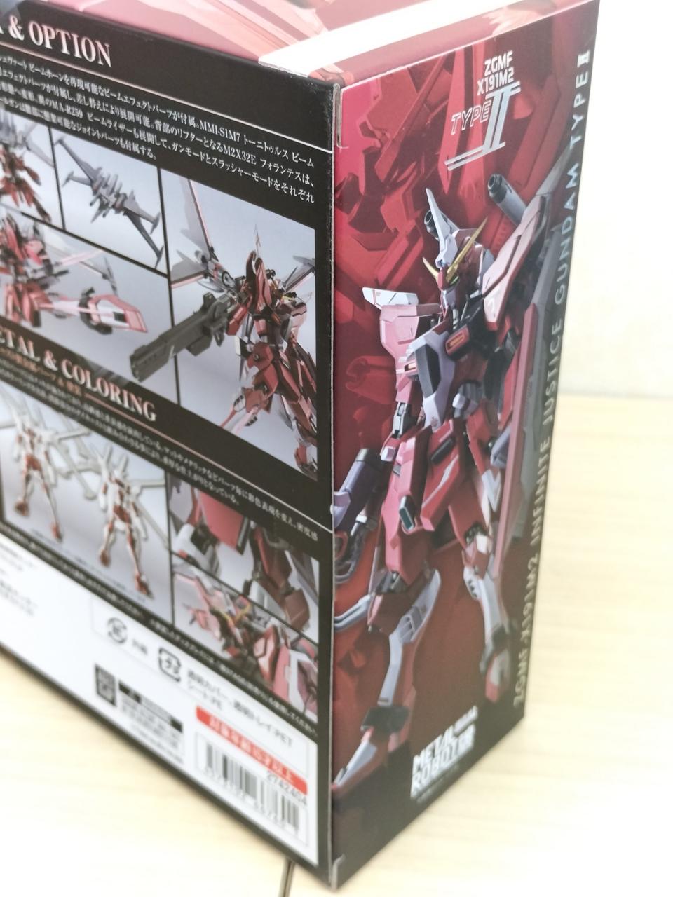 BANDAI Chogokin Metal Robot Soul Infinite Justice Gundam Type 2