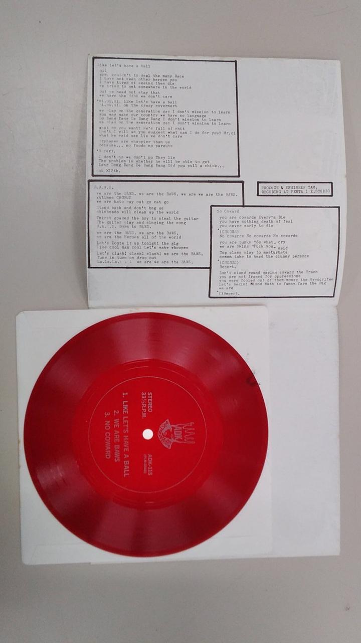 ADK RECORDS BAWS/LIKE LET'S HAVE A BALL! ADK-11S