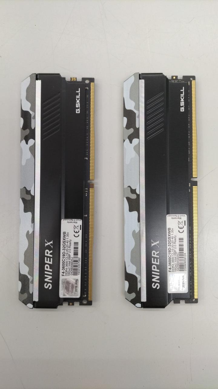 G.SKILL PC Memory (2-Disc Set) F4-3600C19D-32GSXWB