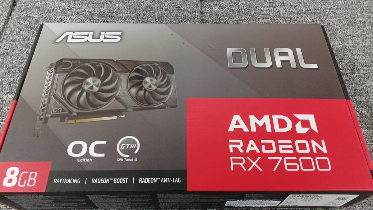 ASUS Unopened Graphics Card RADEON RX7600