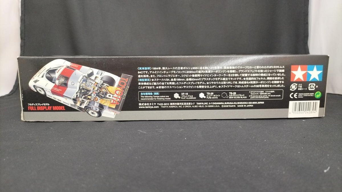 TAMIYA 1/24 Toyota TOM'S 84C - Banzai Thrifting | BanzaiHobby