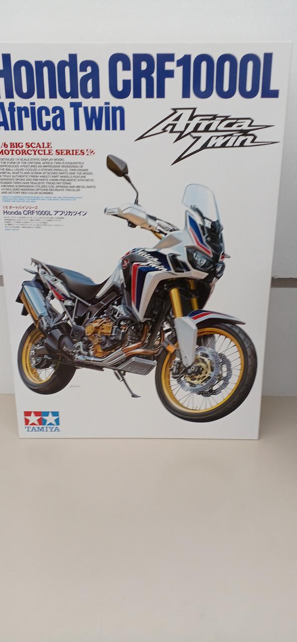 TAMIYA 1/6 Scale Plastic Model HONDA CRF1000L Africa Twin - Banzai Thrifting | BanzaiHobby