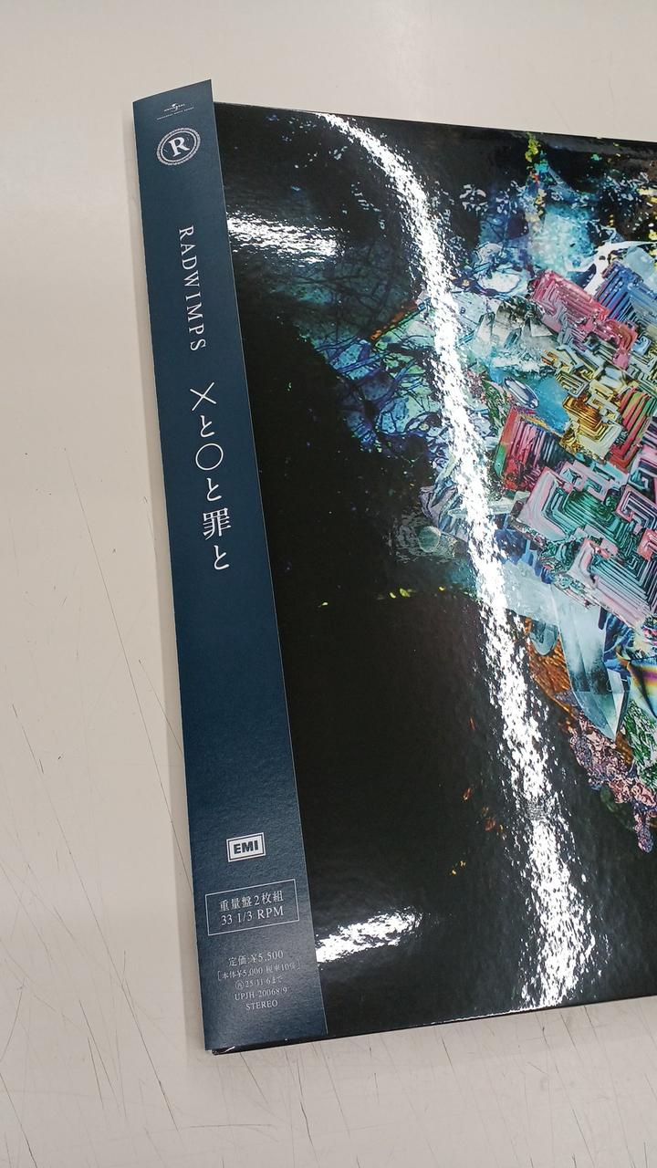 Universal Music RADWIMPS LP Record × and ○ and Sin (Limited Edition)