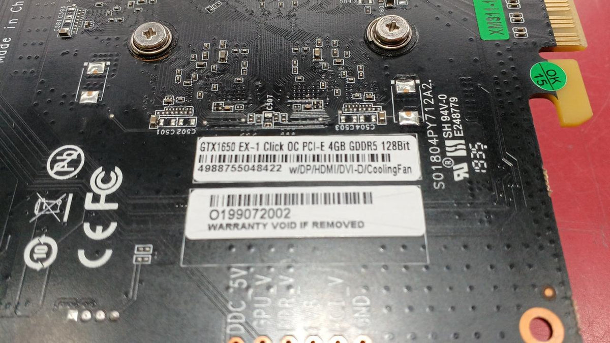 Xianren Zhizhi Graphics Card: GF-GTX1650-E4GB/OC/DF