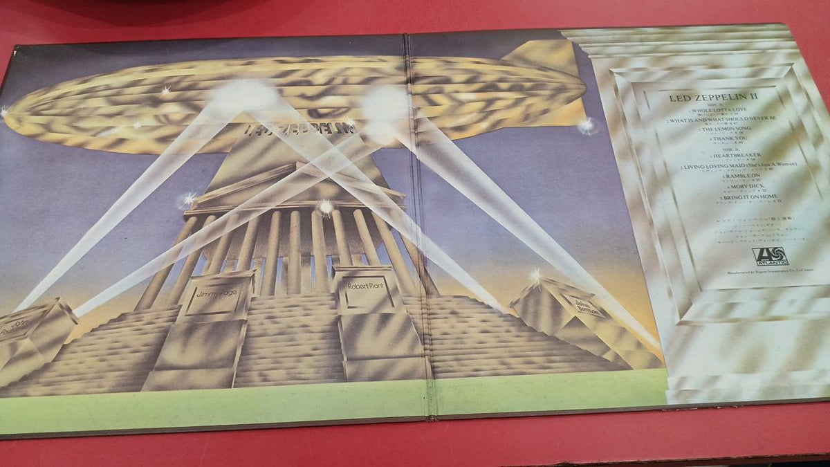 Atlantec Records LP Record Led Zeppelin II