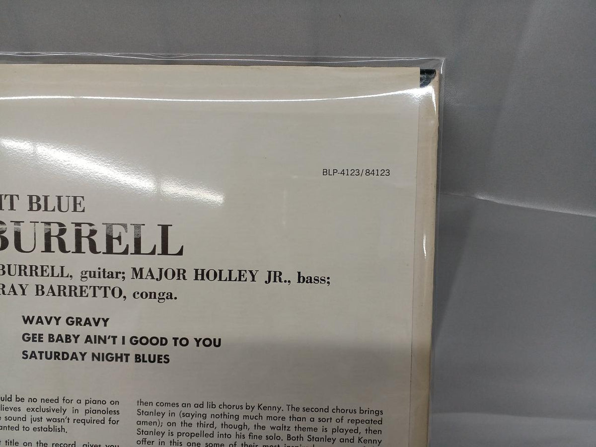 BLUENOTE LP Record (Deep Scratch on Side 2) (15) 84123 KENNY BURRELL
